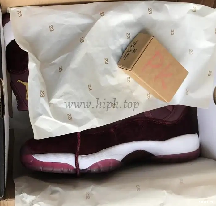 AIR JORDAN 11 VELVET GS AUTHENTIC “HEIRESS” 0526